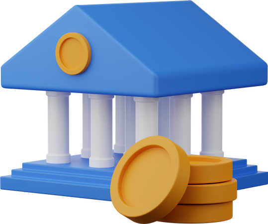 Banque  3D Illustration