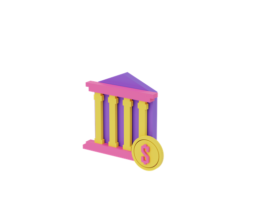 Banque  3D Illustration