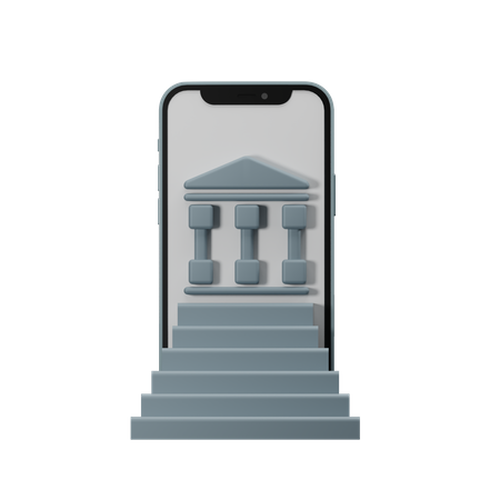 Banque en ligne  3D Illustration