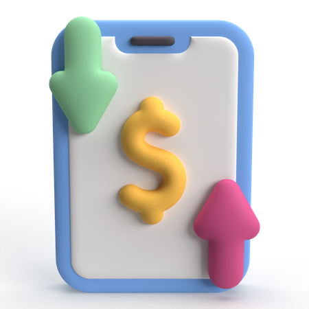 Services bancaires en ligne  3D Icon