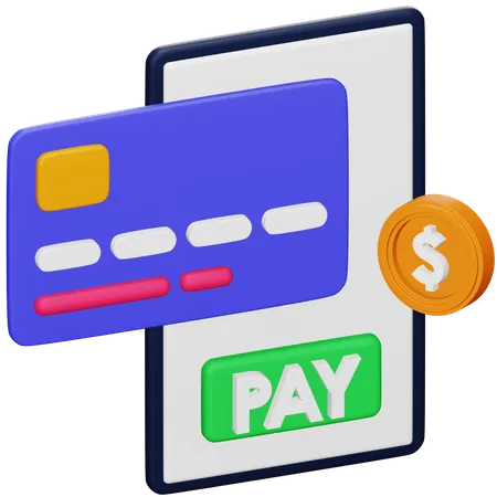 Services bancaires en ligne  3D Icon