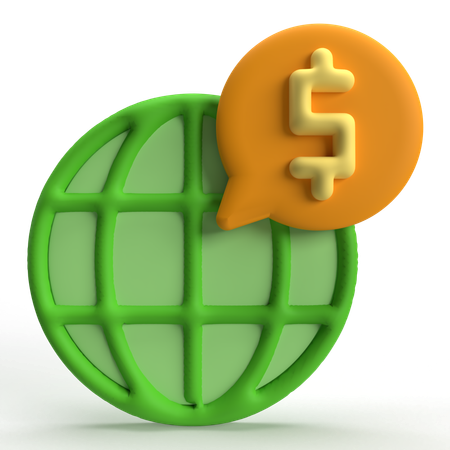 Banque mondiale  3D Icon