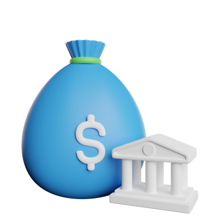 Investissement bancaire  3D Icon