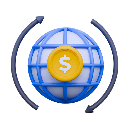 Banque mondiale  3D Icon