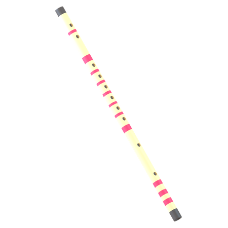 Bansuri  3D Icon