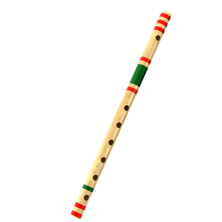 Bansuri  3D Icon