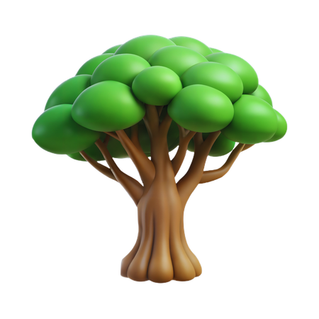 Banyanbaum  3D Icon