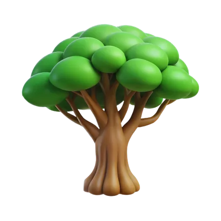 Banyanbaum  3D Icon