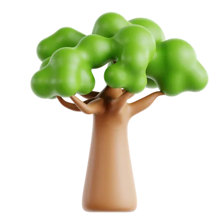 Baobab  3D Icon