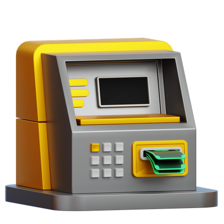 Bar Abhebung  3D Icon