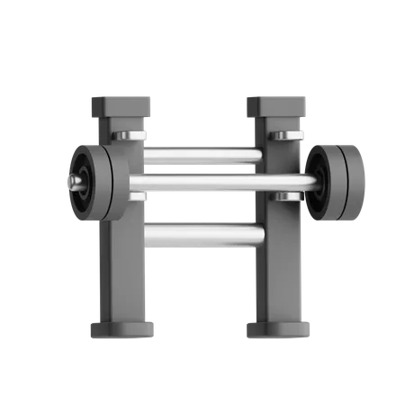 Bar Bell  3D Icon