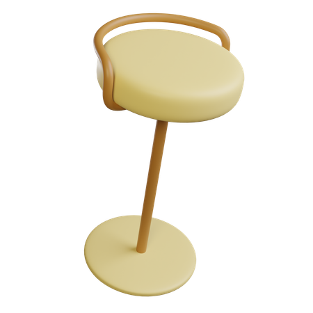 Bar Chair  3D Icon