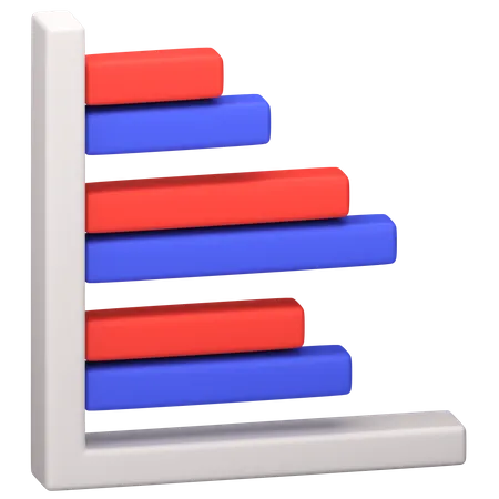 Bar Chart  3D Icon