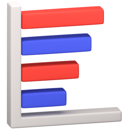 Bar Chart  3D Icon