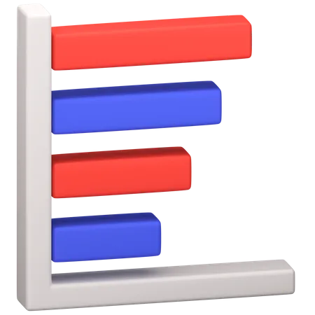 Bar Chart  3D Icon