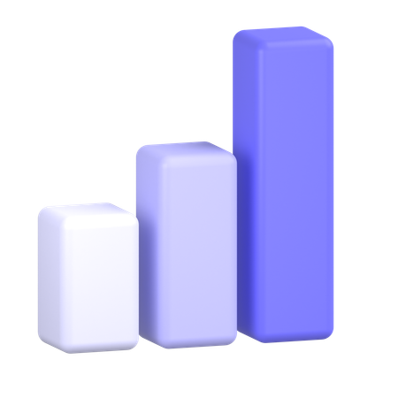 Bar Chart  3D Icon