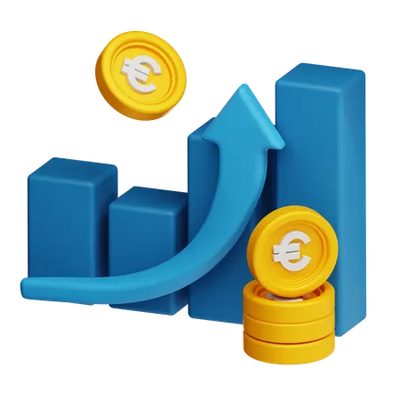 Bar Chart  3D Icon