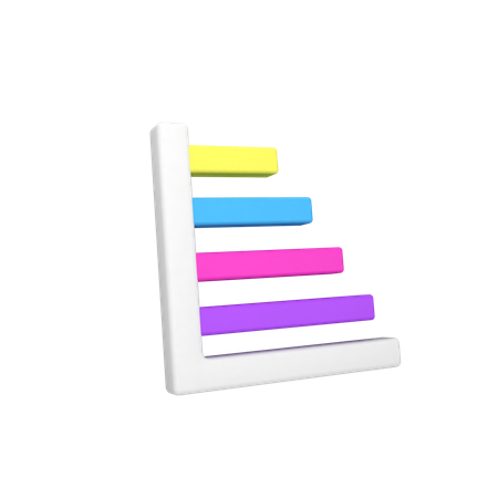 Bar Chart  3D Icon