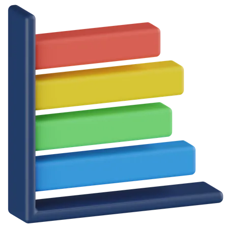 Bar Chart  3D Icon