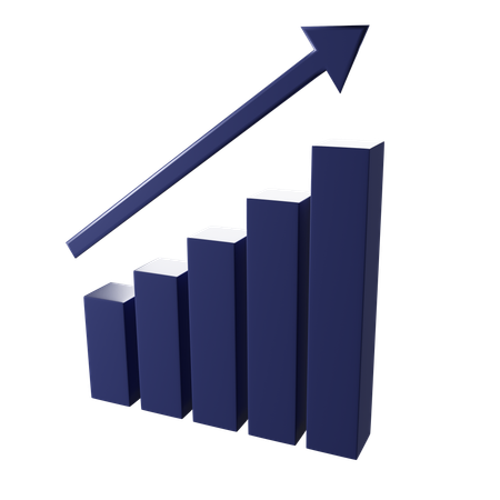 Bar Chart  3D Icon