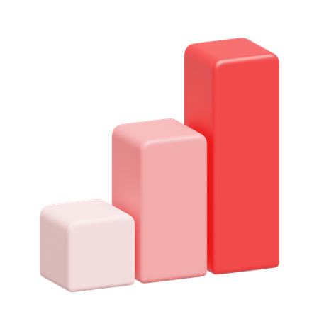 Bar Chart  3D Icon