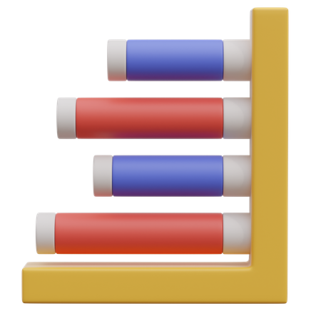 Bar Chart  3D Icon