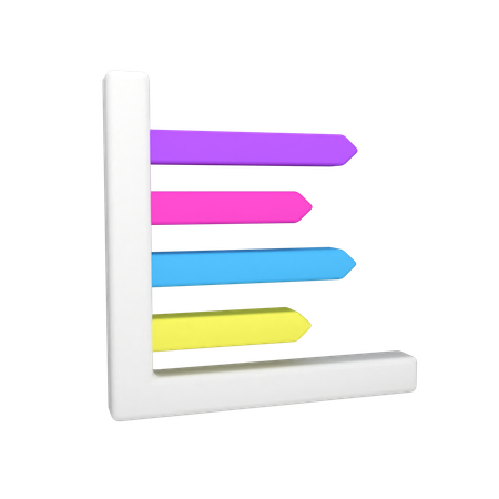 Bar Chart  3D Icon