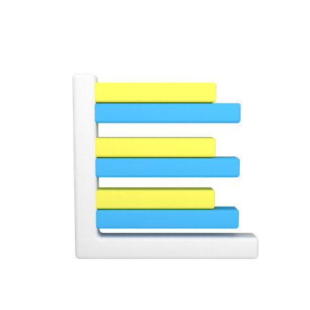 Bar Chart  3D Icon