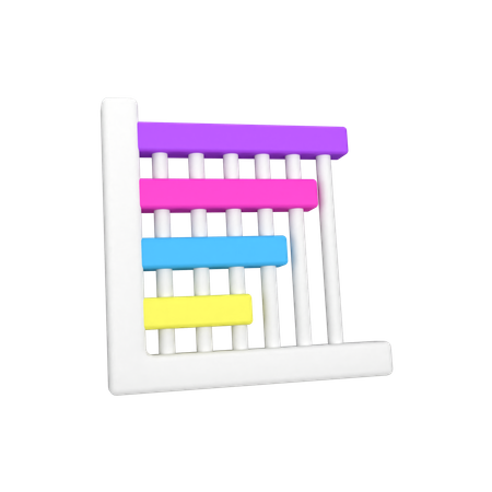 Bar Chart  3D Icon
