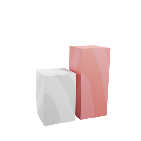 Bar Chart  3D Illustration