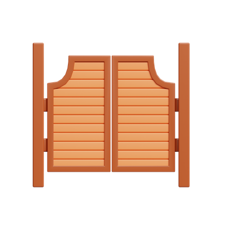 Bar Door  3D Icon