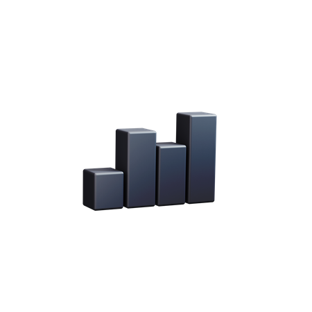 Bar graph  3D 아이콘