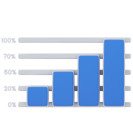 Infographie du bar  3D Icon