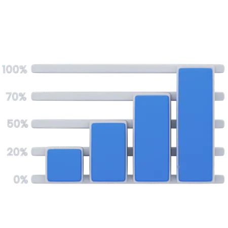 Infographie du bar  3D Icon