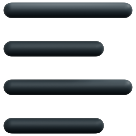 Bar Pattern  3D Icon