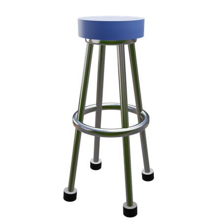 Bar Stool  3D Icon