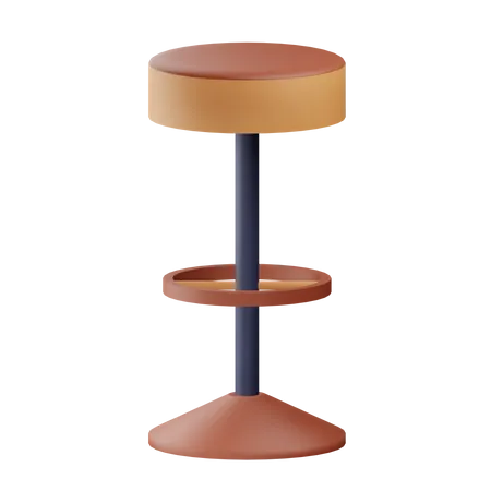 Bar Stool  3D Icon