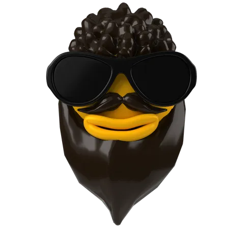 Emoji de barba  3D Icon