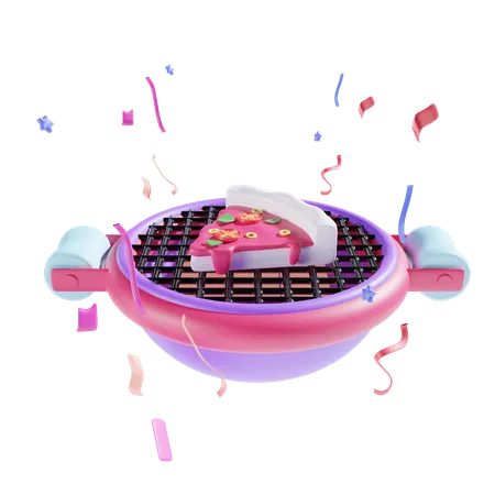 Parilla  3D Icon