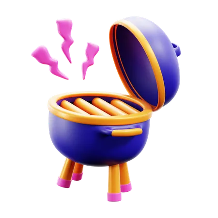 Barbacoa  3D Icon