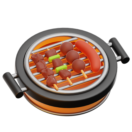 Barbacoa  3D Icon