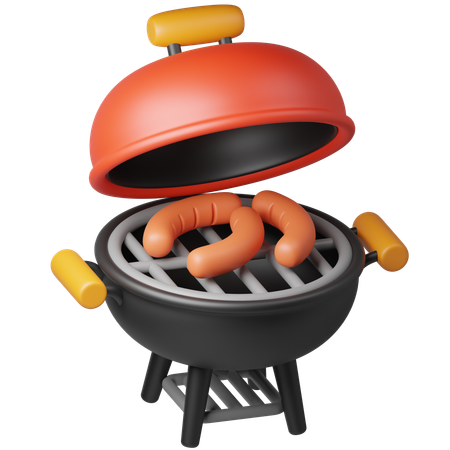 Barbacoa  3D Icon