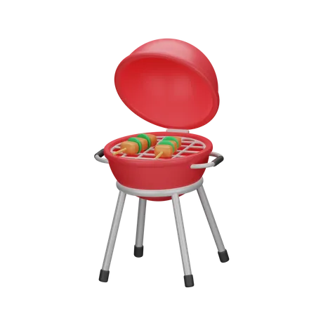 Barbacoa  3D Icon