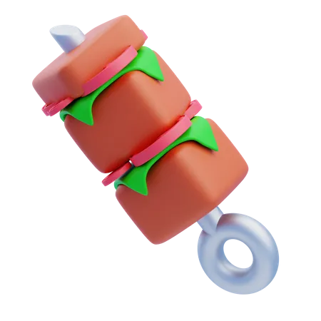 Barbacoa  3D Icon