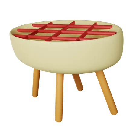 Parilla  3D Icon