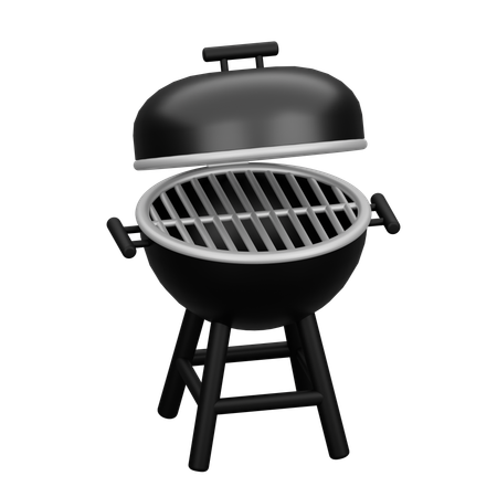 Parrilla de barbacoa  3D Icon