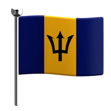 Barbados  3D Icon