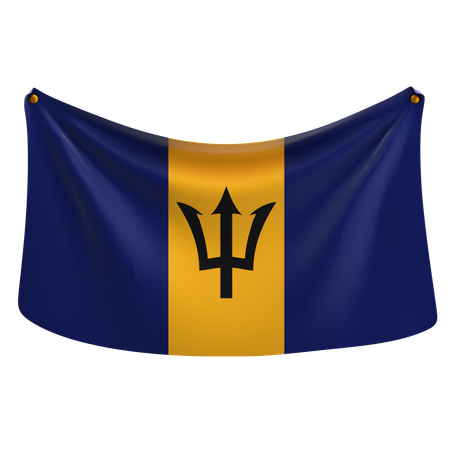 Barbados  3D Icon