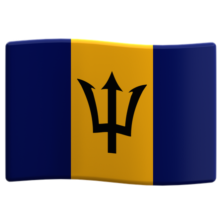 Barbados  3D Icon