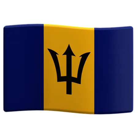 Barbados  3D Icon